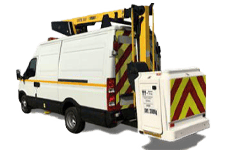 Van Rental Sheffield - 12.5M Cherry Picker 3.5T - Van hire Sheffield